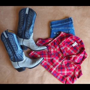 Tony Lama - Cowgirl Boots (1970s Vintage)